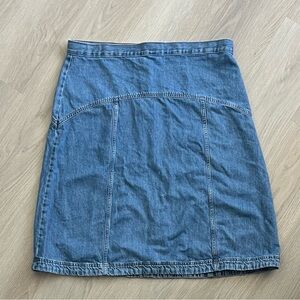 Old Navy Long Denim Skirt
